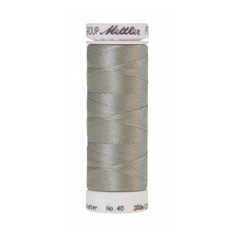 Mettler Poly Sheen 0142 Sterling polyester embroidery thread