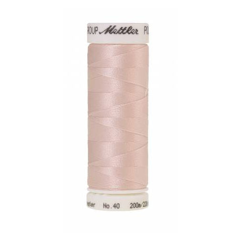 Mettler Poly Sheen 0180 Whitewash polyester embroidery thread
