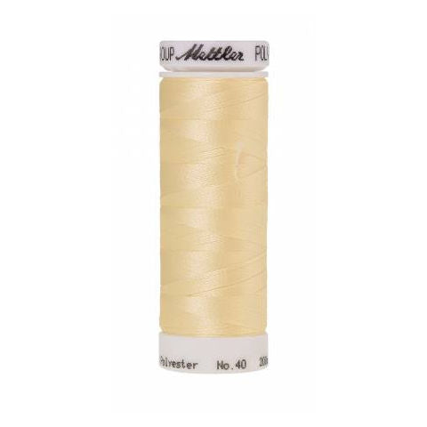 Mettler Poly Sheen 0270 Buttercream polyester embroidery thread