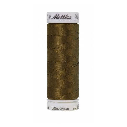 Mettler Poly Sheen 0345 Moss polyester embroidery thread