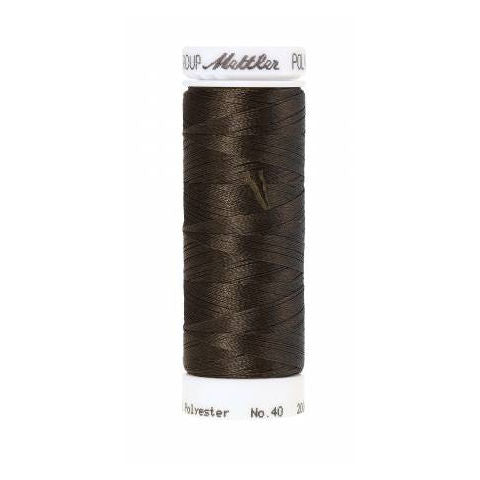 Mettler Poly Sheen 0465 Umber polyester embroidery thread