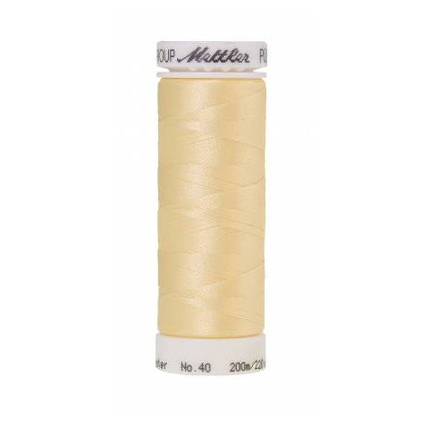 Mettler Poly Sheen 0660 Vanilla polyester embroidery thread