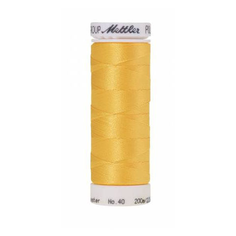 Mettler Poly Sheen 0713 Lemon Frost polyester embroidery thread