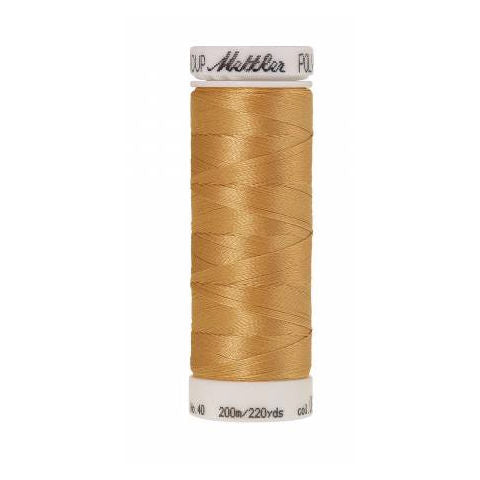 Mettler Poly Sheen 0851 Old Gold polyester embroidery thread