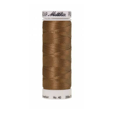 Mettler Poly Sheen 0853 Pecan polyester embroidery thread