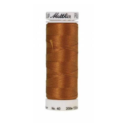 Mettler Poly Sheen 0940 Autumn Leaf polyester embroidery thread