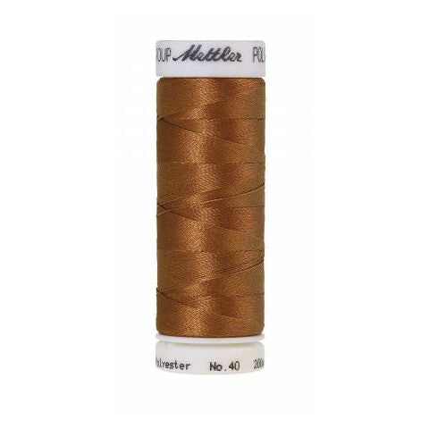 Mettler Poly Sheen 1032 Bronze polyester embroidery thread
