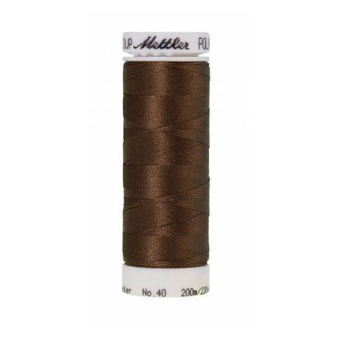 Mettler Poly Sheen 1055 Bark polyester embroidery thread