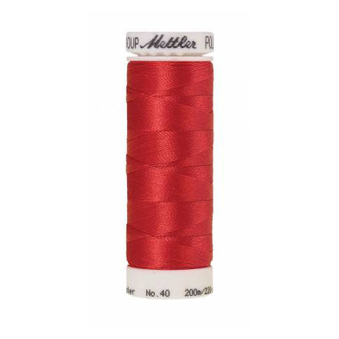 Mettler Poly Sheen 1725 Terra Cotta polyester embroidery thread