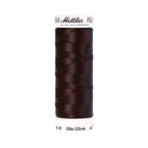 Mettler Poly Sheen 1876 Chocolate polyester embroidery thread