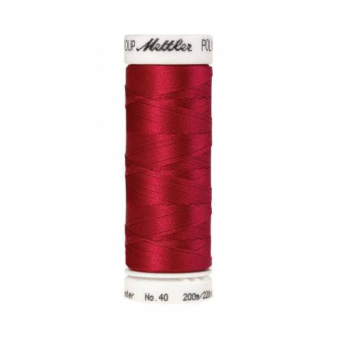 Mettler Poly Sheen 1900 Geranium polyester embroidery thread