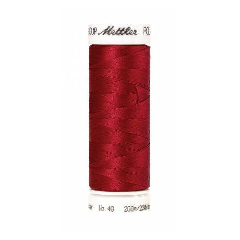 Mettler Poly Sheen 1902 Poinsettia polyester embroidery thread