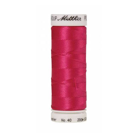 Mettler Poly Sheen 2320 Raspberry polyester embroidery thread