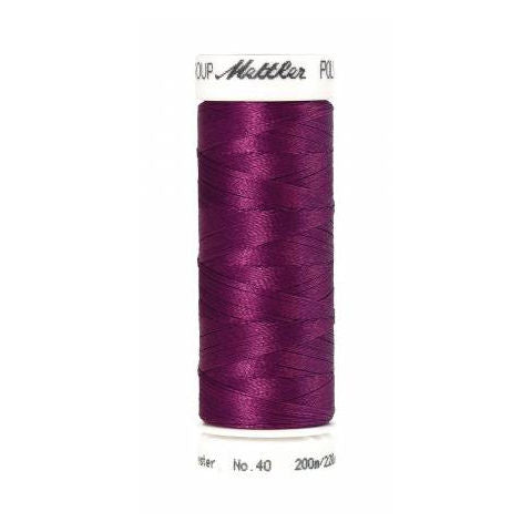 Mettler Poly Sheen 2504 Plum polyester embroidery thread