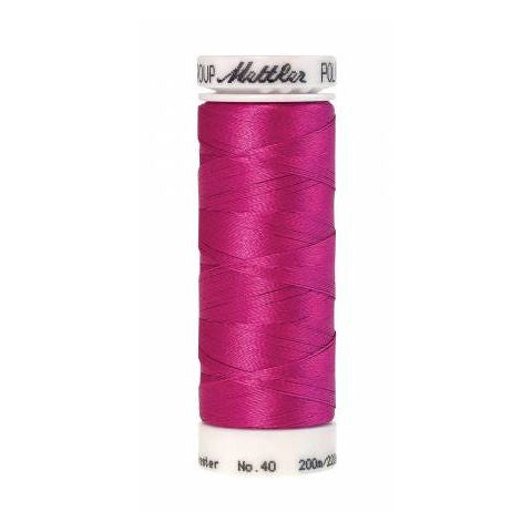 Mettler Poly Sheen 2508 Hot Pink polyester embroidery thread