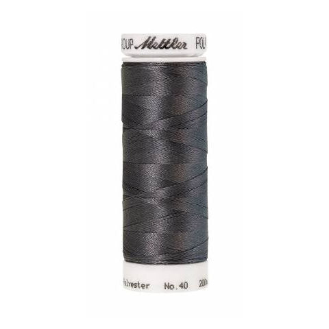 Mettler Poly Sheen 2564 Titanium polyester embroidery thread