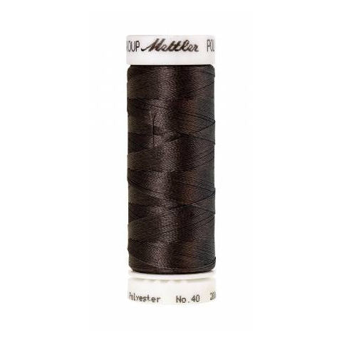Mettler Poly Sheen 2776 Black Chrome polyester embroidery thread