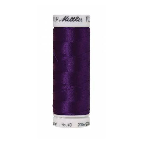 Mettler Poly Sheen 2900 Deep Purple polyester embroidery thread