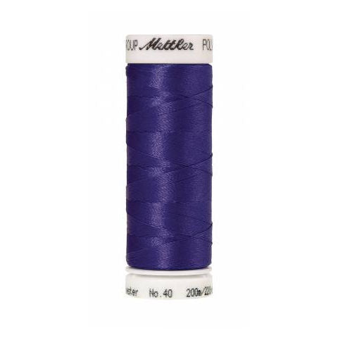 Mettler Poly Sheen 3210 Blueberry polyester embroidery thread