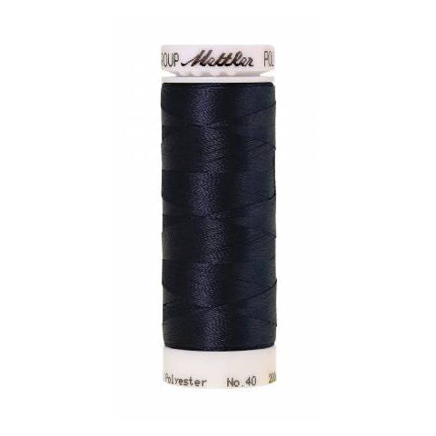 Mettler Poly Sheen 3554 Navy polyester embroidery thread
