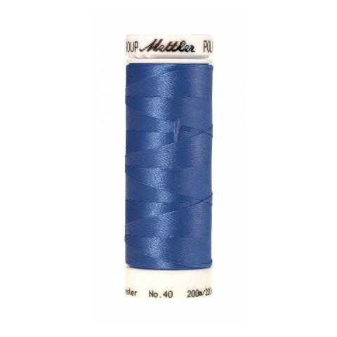 Mettler Poly Sheen 3711 Dolphin Blue polyester embroidery thread