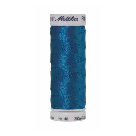 Mettler Poly Sheen 3901 Tropical Blue polyester embroidery thread