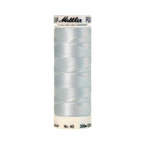 Mettler Poly Sheen 3963 Hint Of Blue polyester embroidery thread