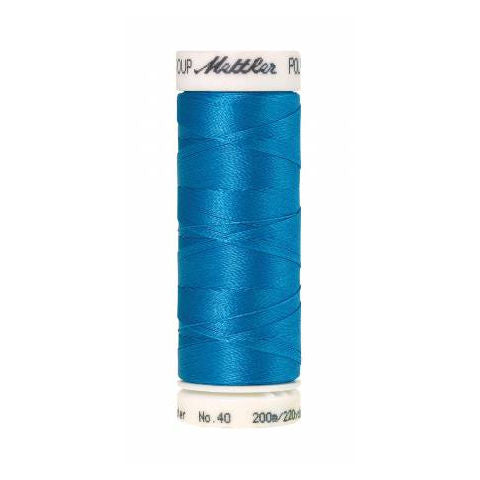 Mettler Poly Sheen 4103 California Blue polyester embroidery thread