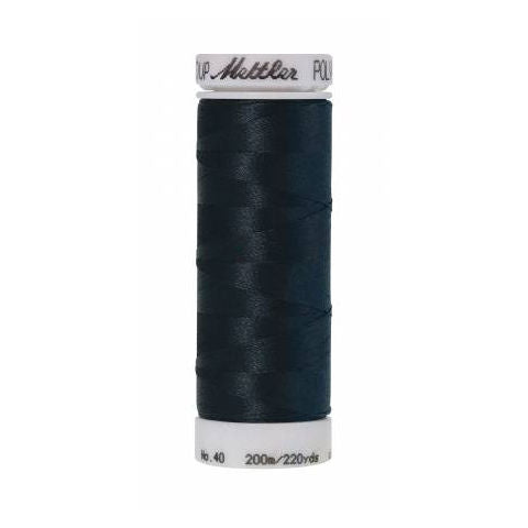 Mettler Poly Sheen 4174 Charcoal polyester embroidery thread