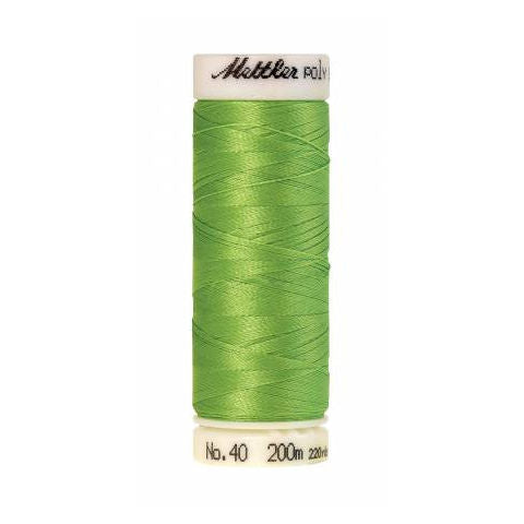 Mettler Poly Sheen 5730 Apple Green polyester embroidery thread
