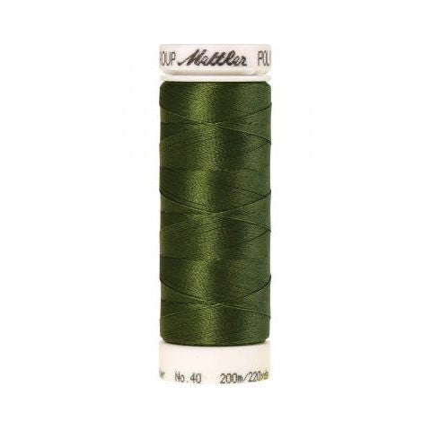 Mettler Poly Sheen 5934 Moss Green polyester embroidery thread