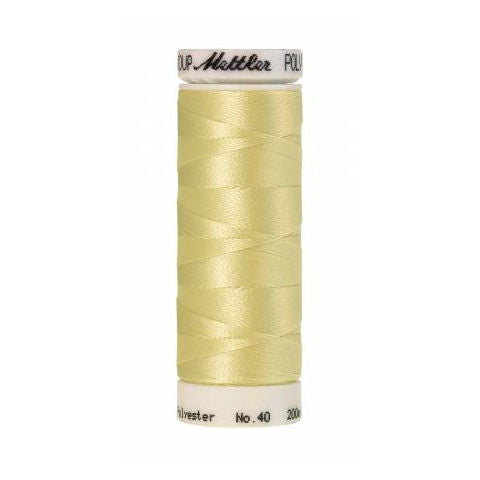 Mettler Poly Sheen 6151 Lemongrass polyester embroidery thread