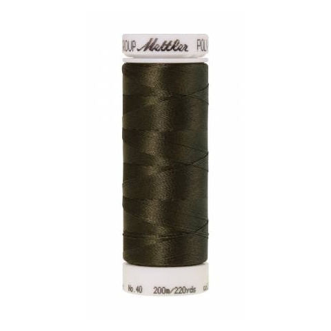 Mettler Poly Sheen 6156 Olive polyester embroidery thread