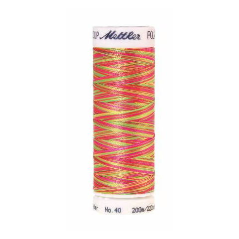 Mettler Poly Sheen Multi 9914 Sporty Neons variegated polyester embroidery thread