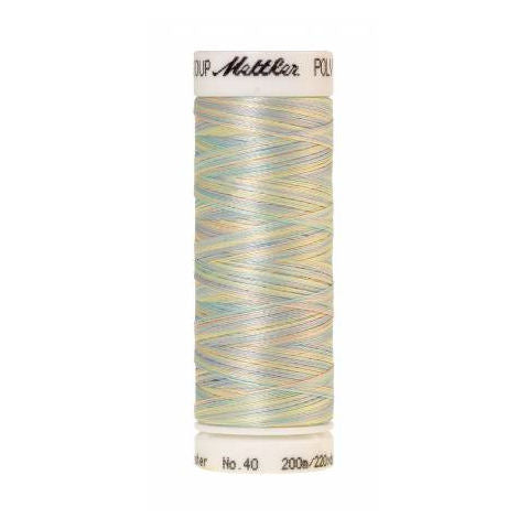 Mettler Poly Sheen Multi 9936 Baby Boy Pastels variegated polyester embroidery thread
