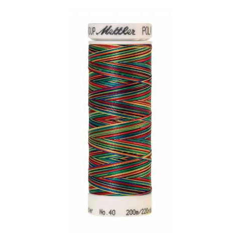 Mettler Poly Sheen Multi 9937 Primary Mix variegated polyester embroidery thread