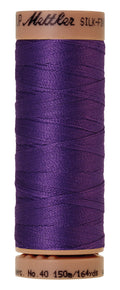 Mettler SILK-FINISH COTTON 40, 0030 Iris Blue, 150M spool