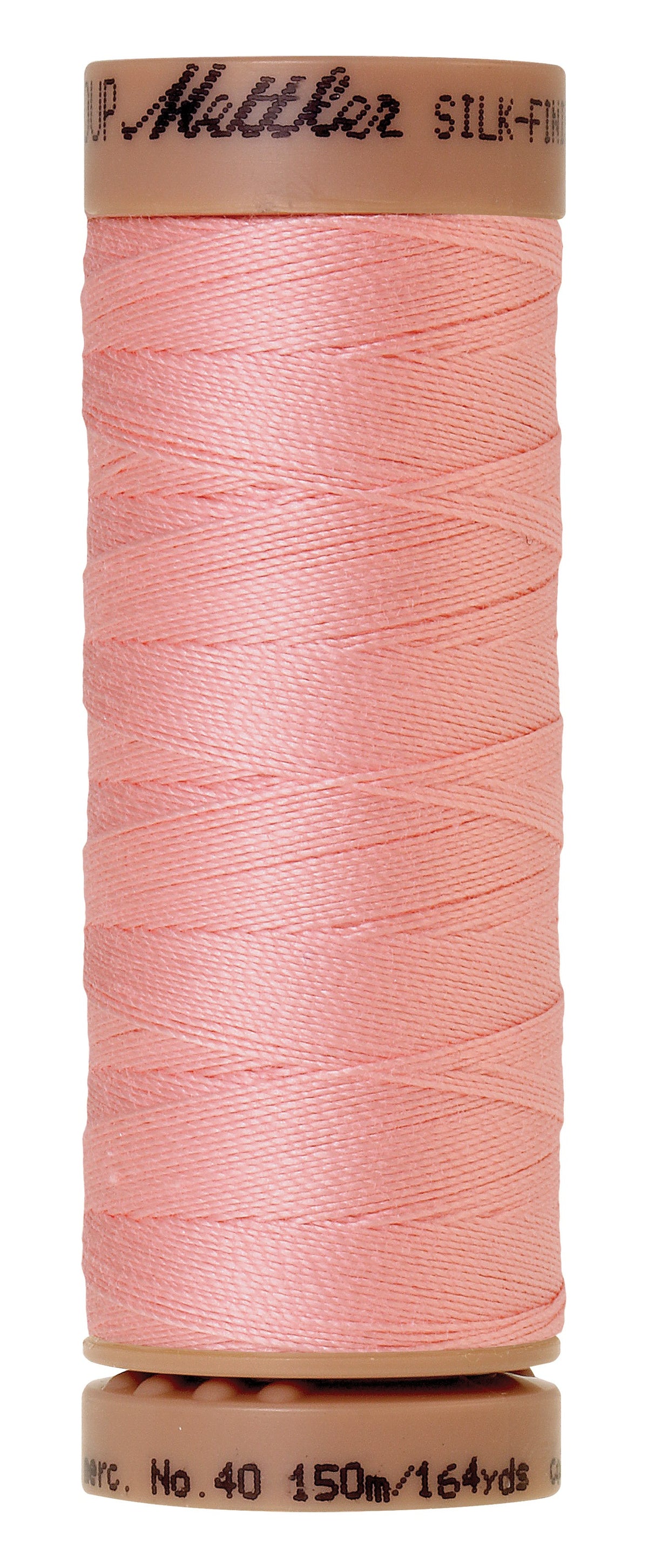 Mettler SILK-FINISH COTTON 40, 0075 Iced Pink, 150M spool
