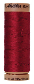Mettler SILK-FINISH COTTON 40, 0105 Fire Engine, 150M spool
