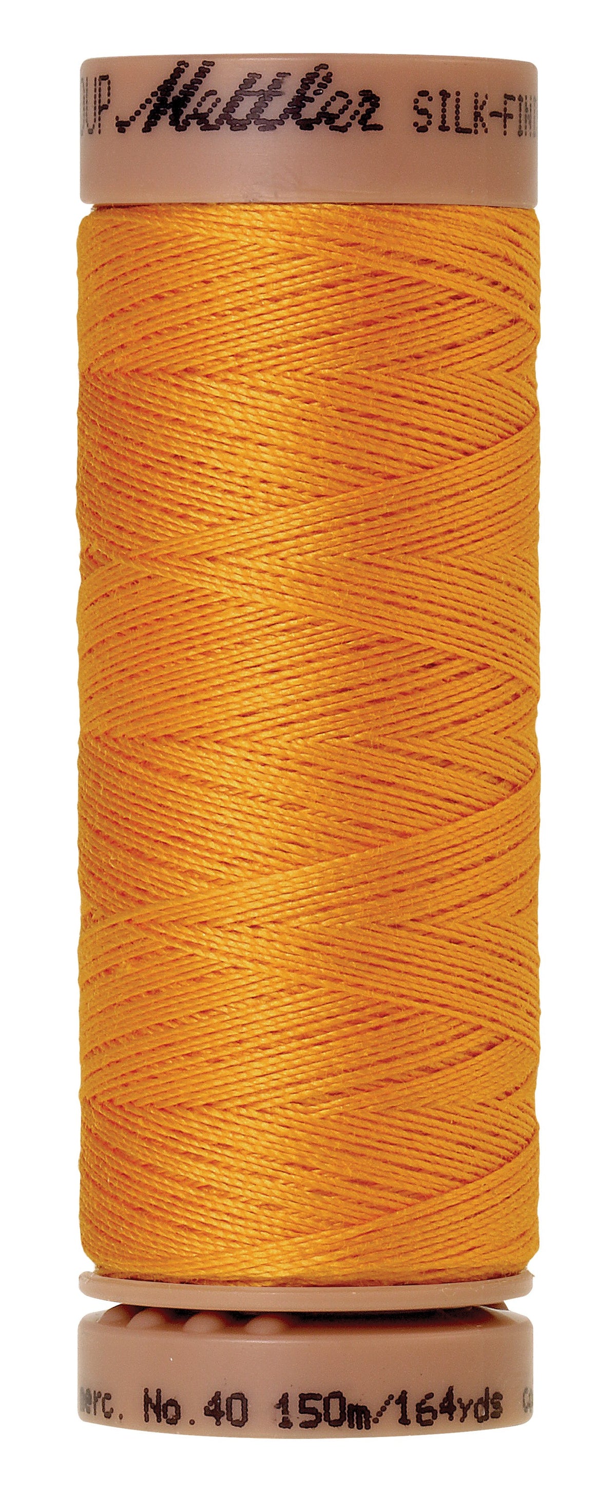 Mettler SILK-FINISH COTTON 40, 0161 Marigold, 150M spool