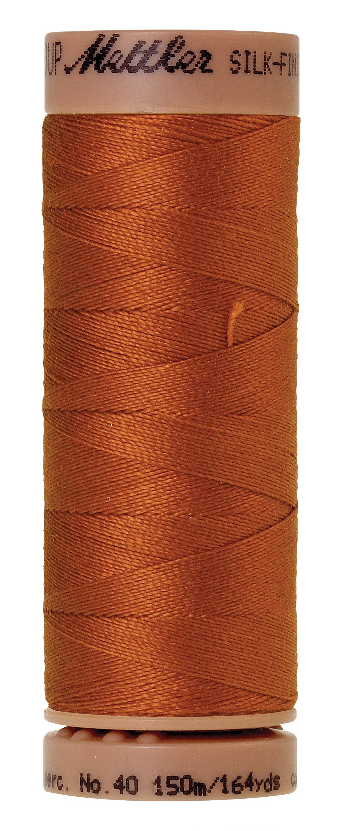 Mettler SILK-FINISH COTTON 40, 0163 Copper, 150M spool