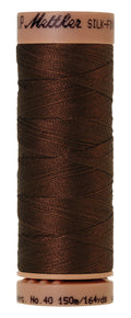 Mettler SILK-FINISH COTTON 40, 0173 Friar Brown, 150M spool