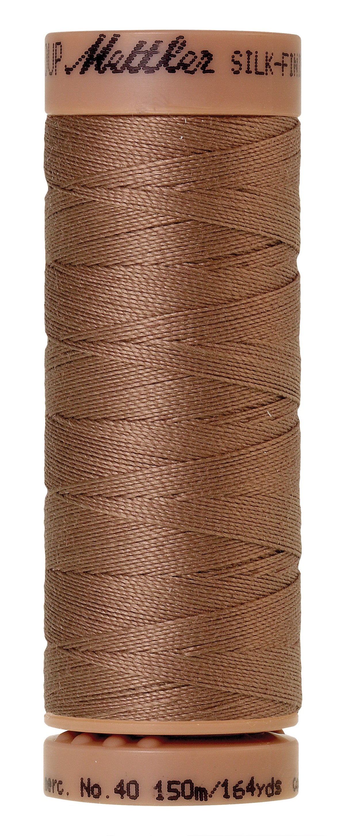 Mettler SILK-FINISH COTTON 40, 0280 Walnut, 150M spool