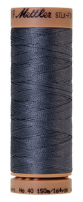 Mettler SILK-FINISH COTTON 40, 0311 Blue Shadow, 150M spool