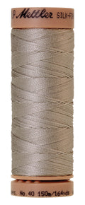 Mettler SILK-FINISH COTTON 40, 0331 Ash Mist, 150M spool