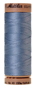 Mettler SILK-FINISH COTTON 40, 0350 Summer Sky, 150M spool