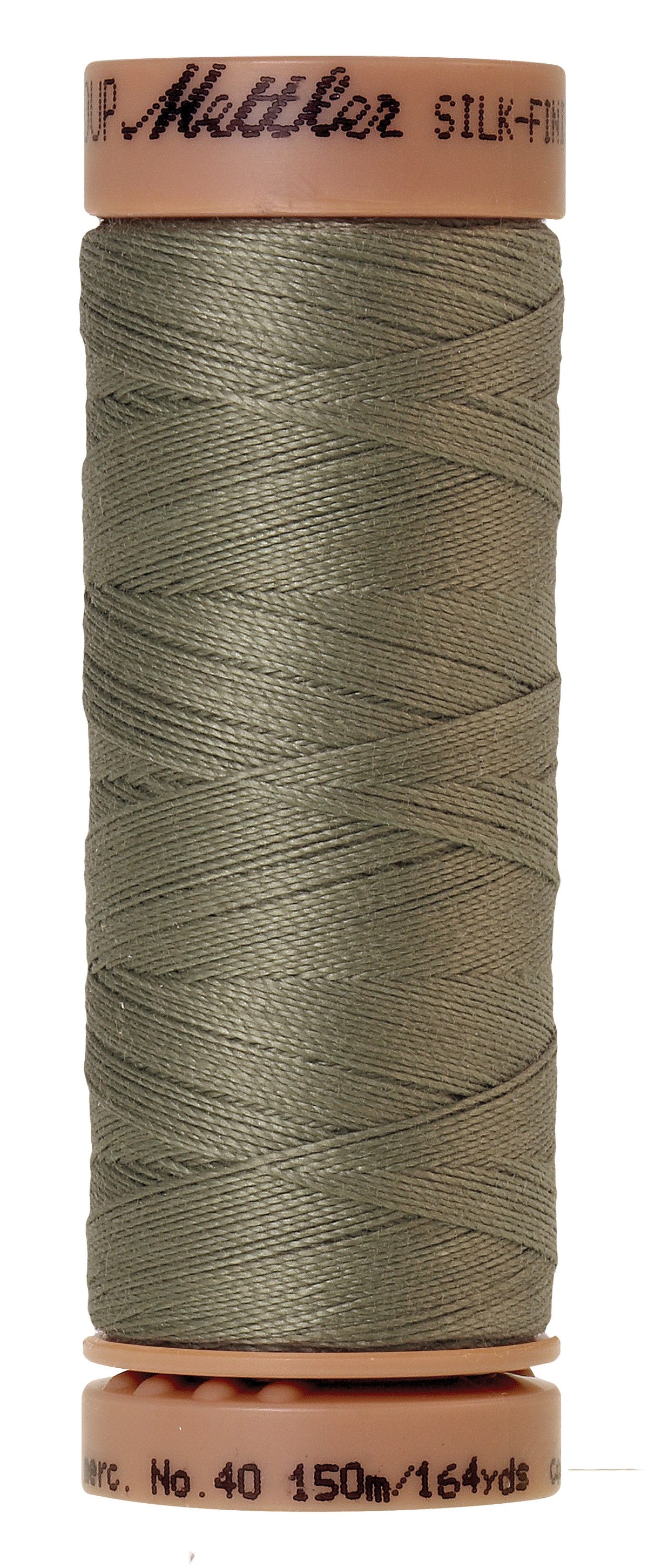 Mettler SILK-FINISH COTTON 40, 0381 Sage, 150M spool