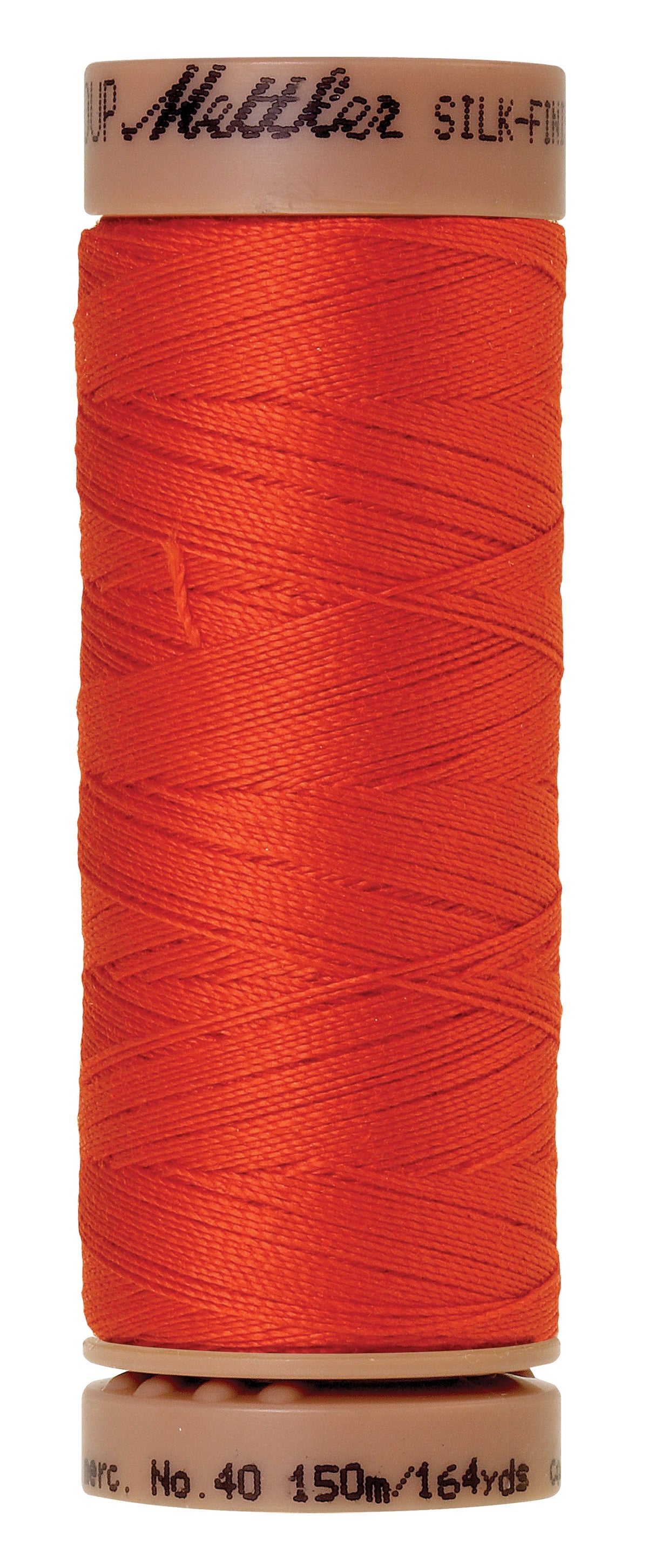 Mettler SILK-FINISH COTTON 40, 0450 Paprika, 150M spool