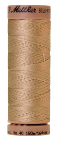 Mettler SILK-FINISH COTTON 40, 0537 Oat Flakes, 150M spool