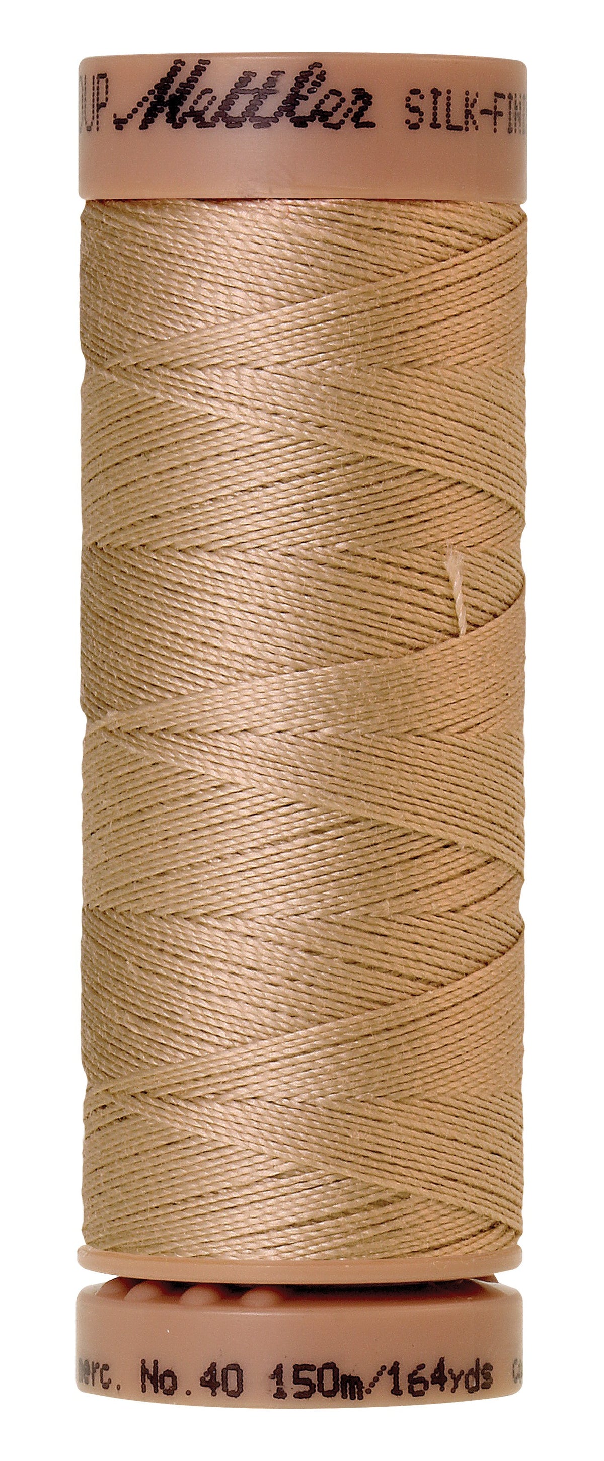 Mettler SILK-FINISH COTTON 40, 0537 Oat Flakes, 150M spool
